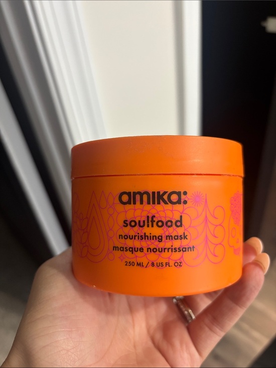 amika Other - amika Soulfood Nourishing Mask — Orange with Pink Accents